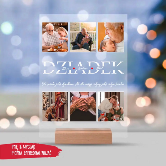 Dla świata jesteś dziadkiem. Ale dla naszej rodziny jesteś całym światem