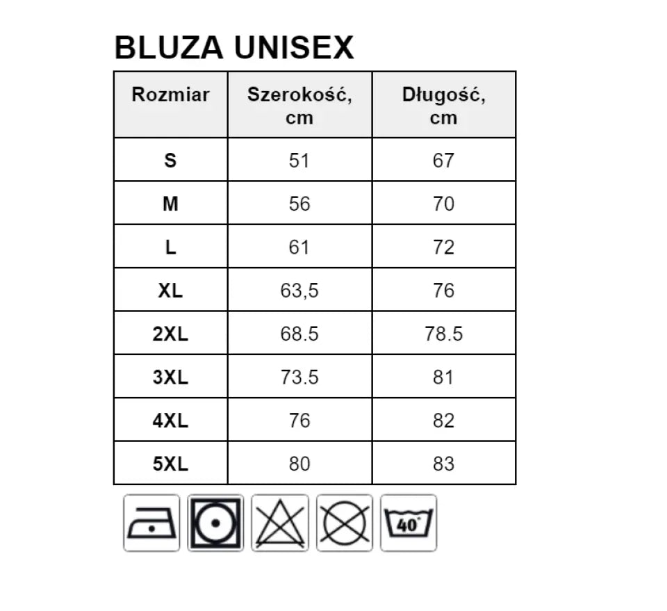 Bluza Unisex Ruszaj, Szlak