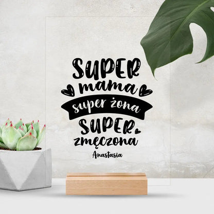 Super mama. Super żona. Super zmęczona