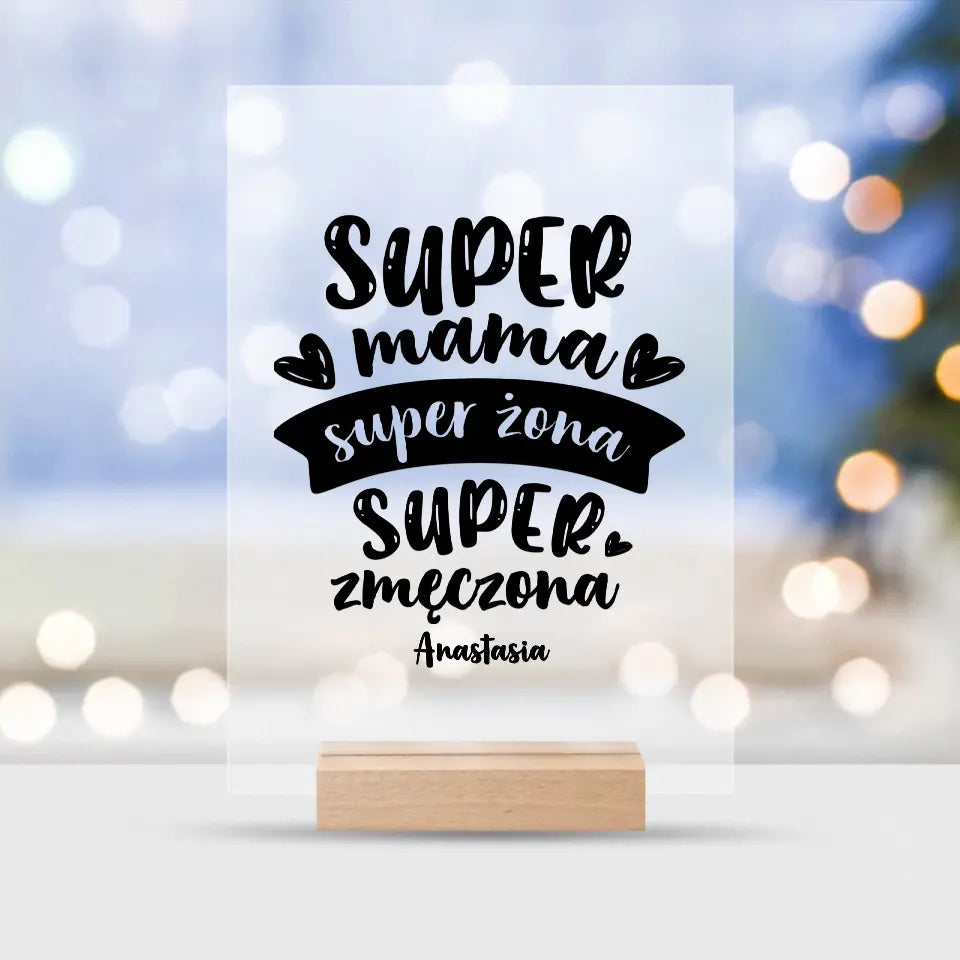 Super mama. Super żona. Super zmęczona