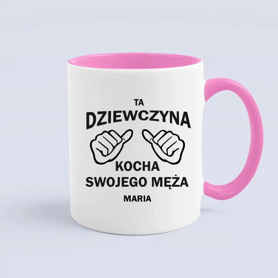 Ta dziewczyna kocha swojego męża