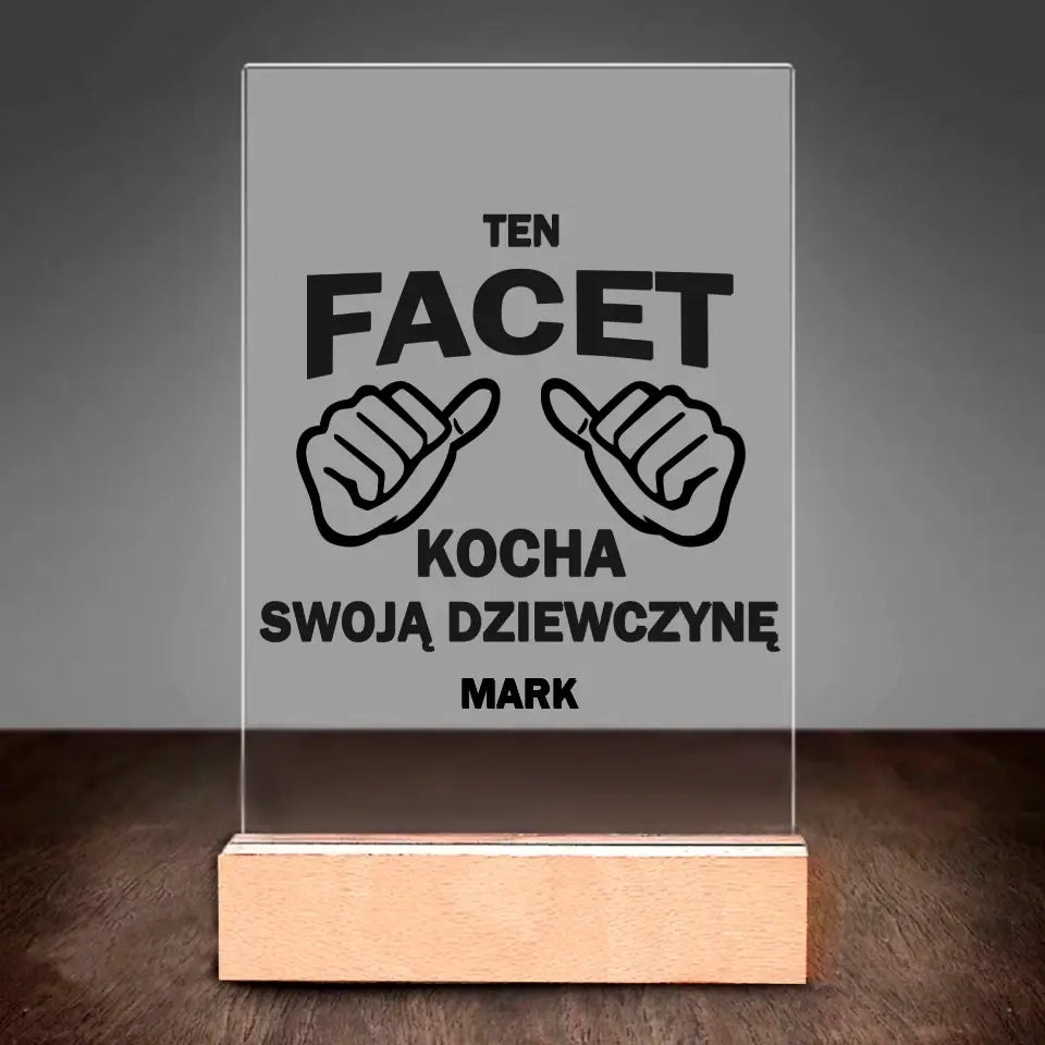 Ten facet kocha swoją dziewczynę