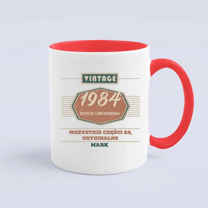 Vintage. Edycja limitowana 1964. Wszystkie części są oryginalne