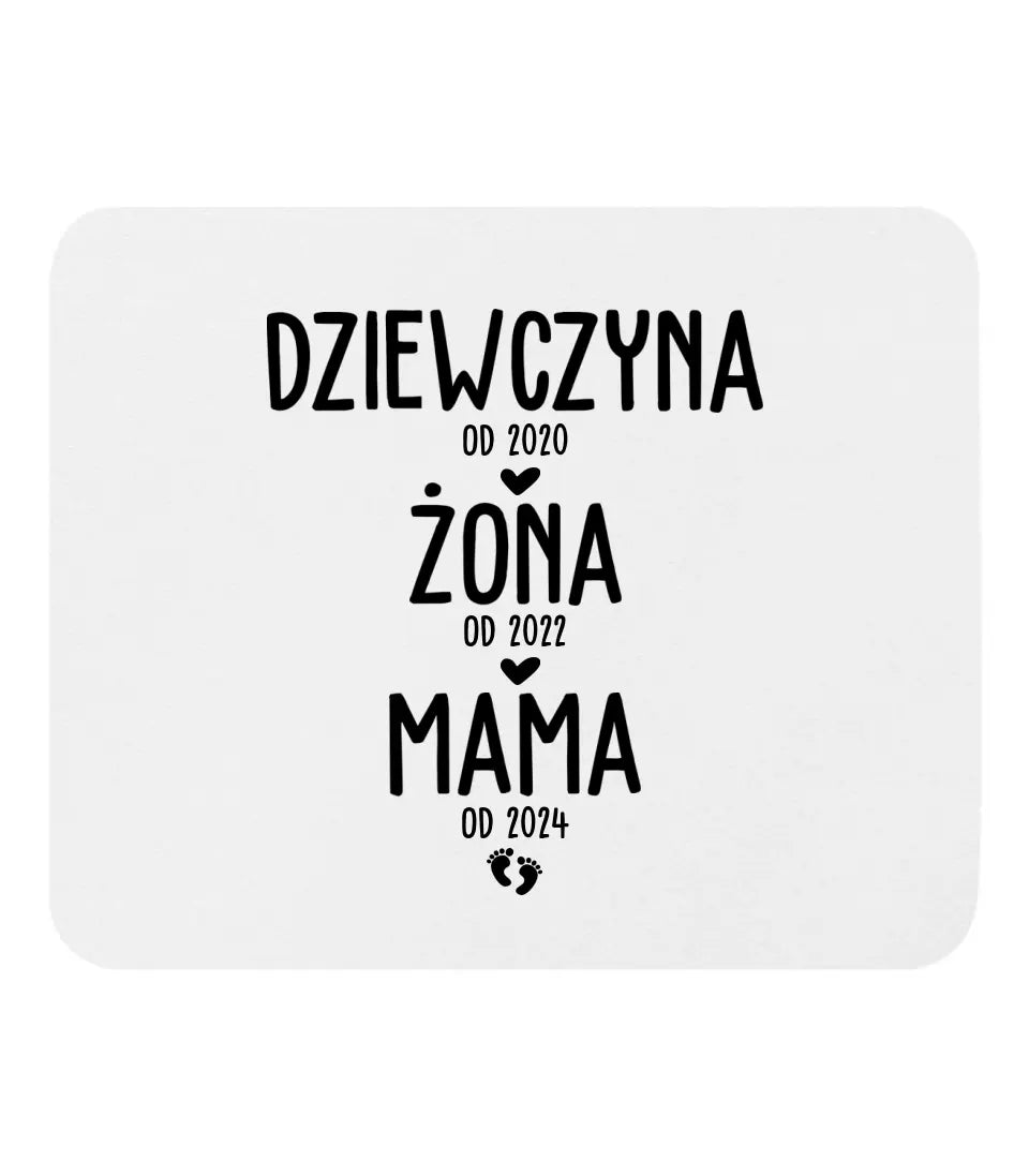 Dziewczyna od 2020. żona od 2022, mama od 2024