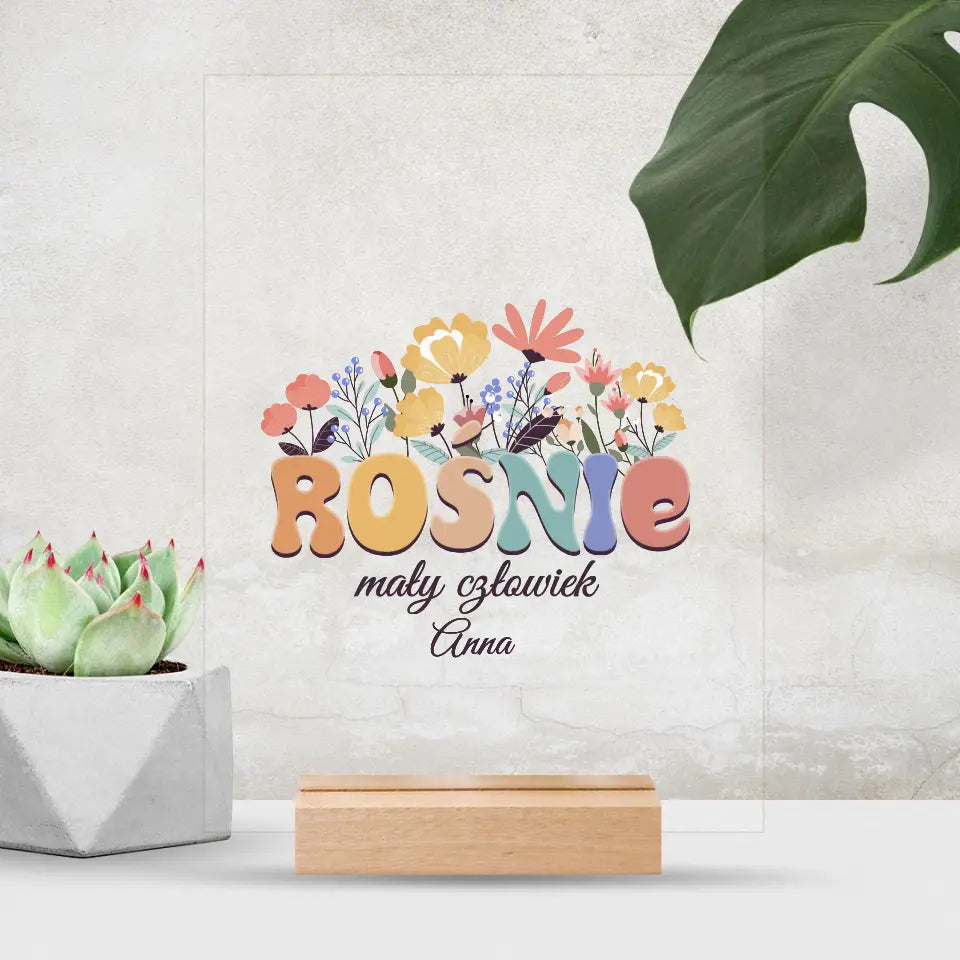 Rośnie mały człowiek