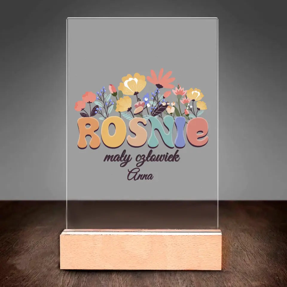 Rośnie mały człowiek