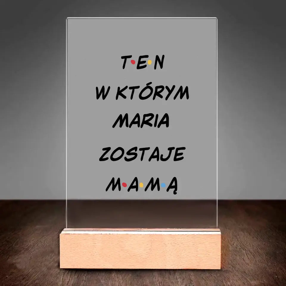 Kiedy zostanie mamą