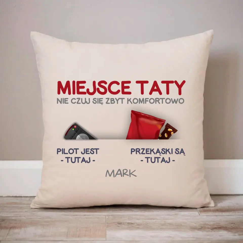 Miejsce taty. Nie czuj się zbyt komfortowo