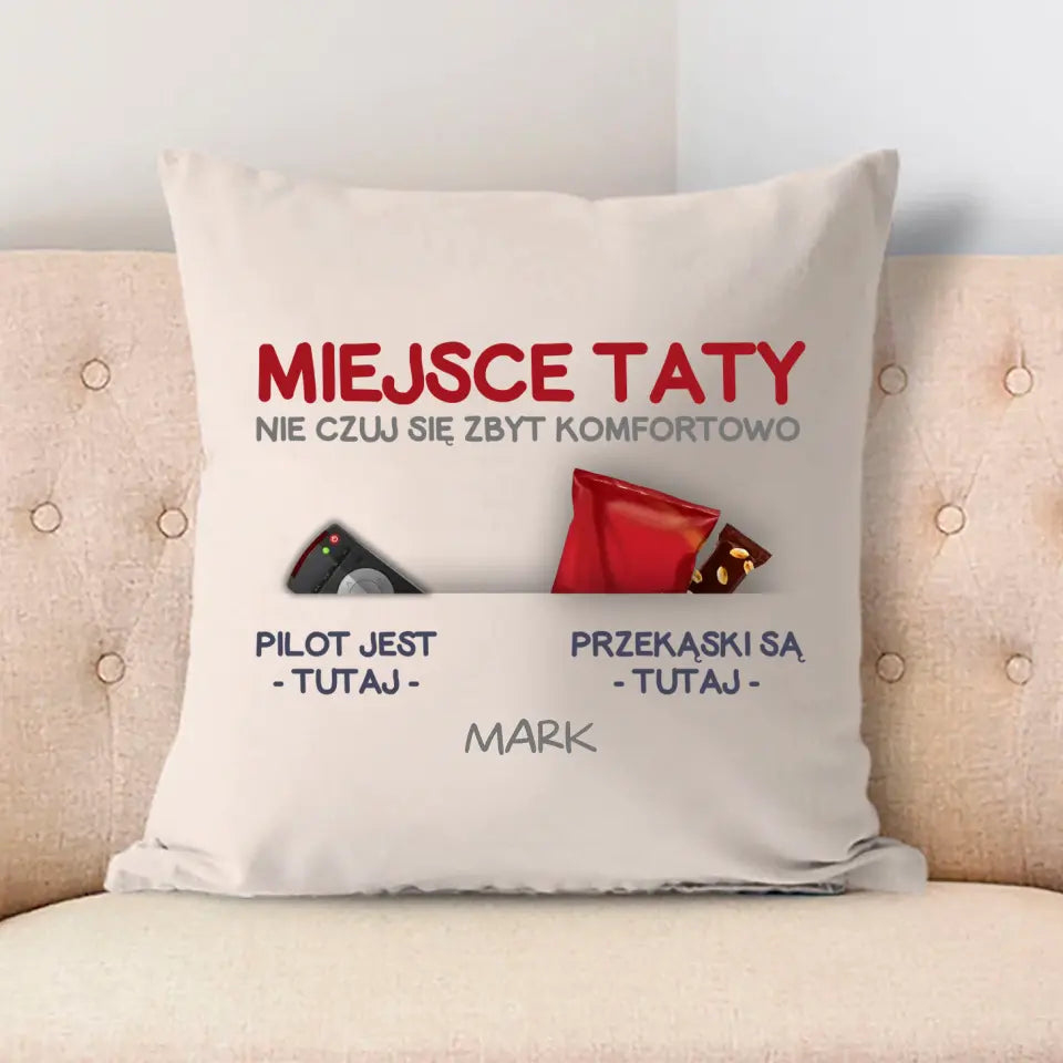 Miejsce taty. Nie czuj się zbyt komfortowo