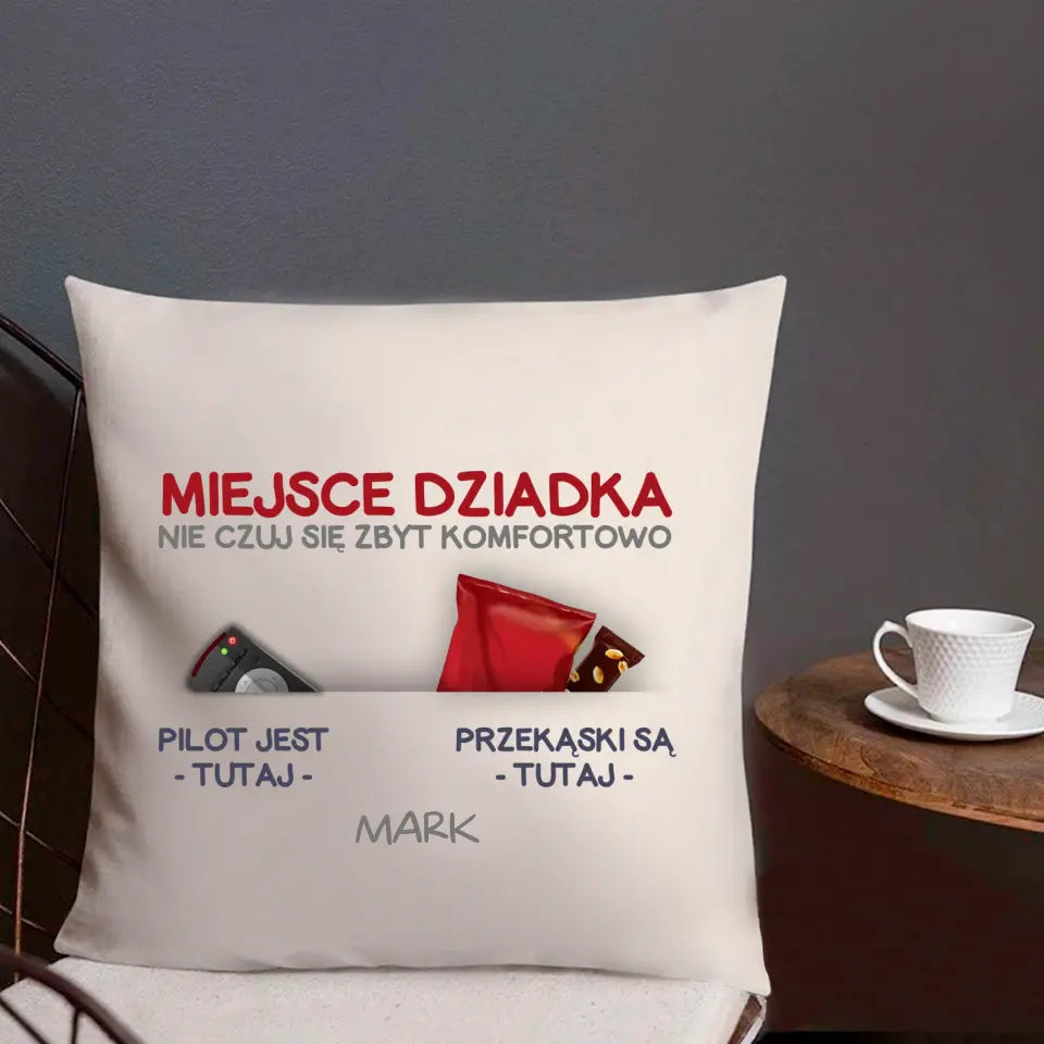 Miejsce dziadka. Nie czuj się zbyt komfortowo