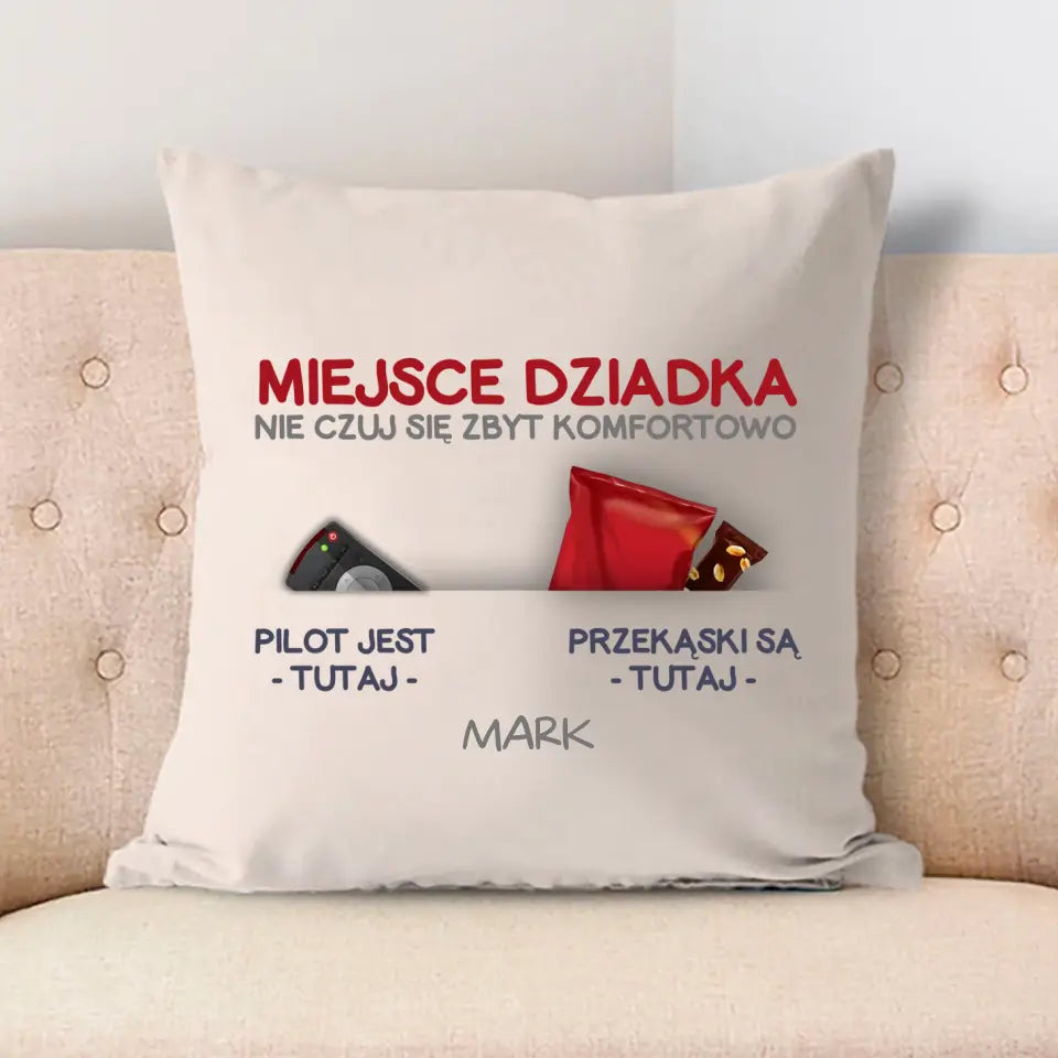 Miejsce dziadka. Nie czuj się zbyt komfortowo