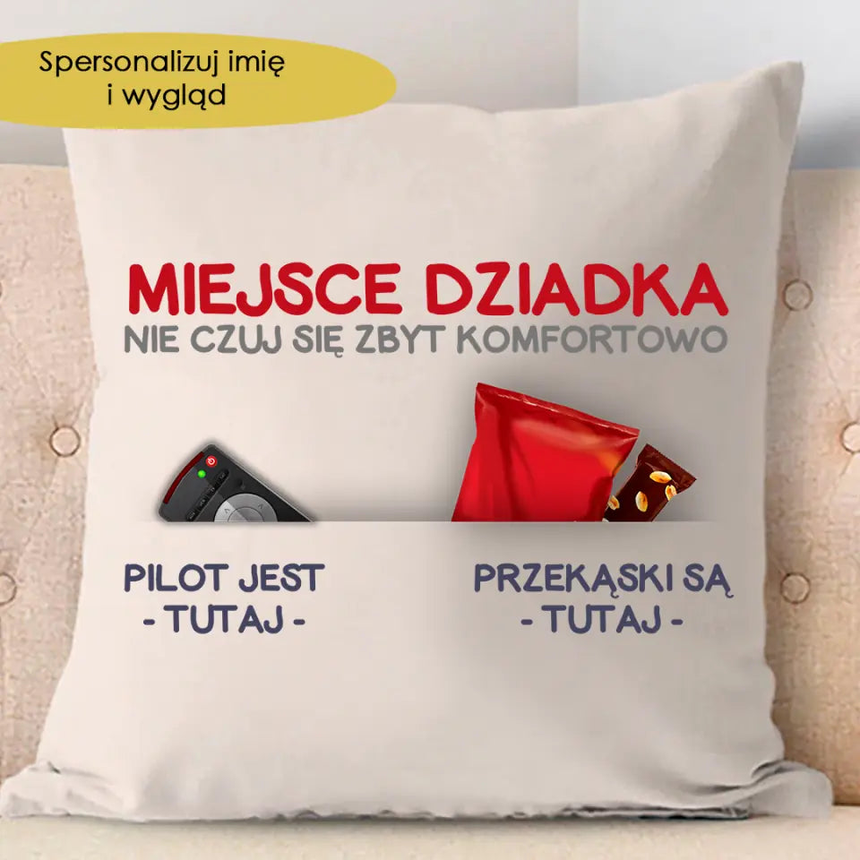 Miejsce dziadka. Nie czuj się zbyt komfortowo