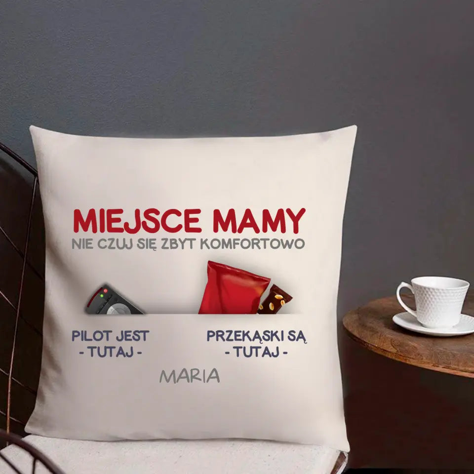 Miejsce mamy. Nie czuj się zbyt komfortowo