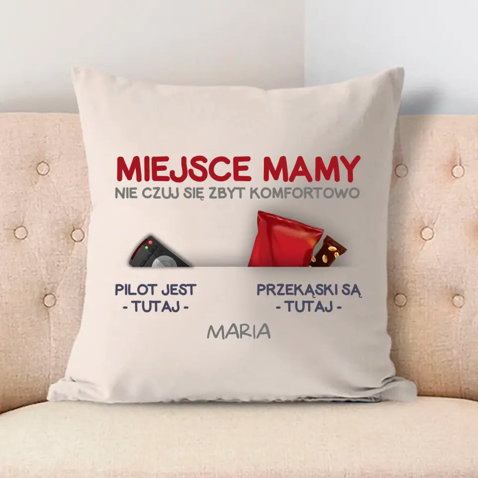 Miejsce mamy. Nie czuj się zbyt komfortowo