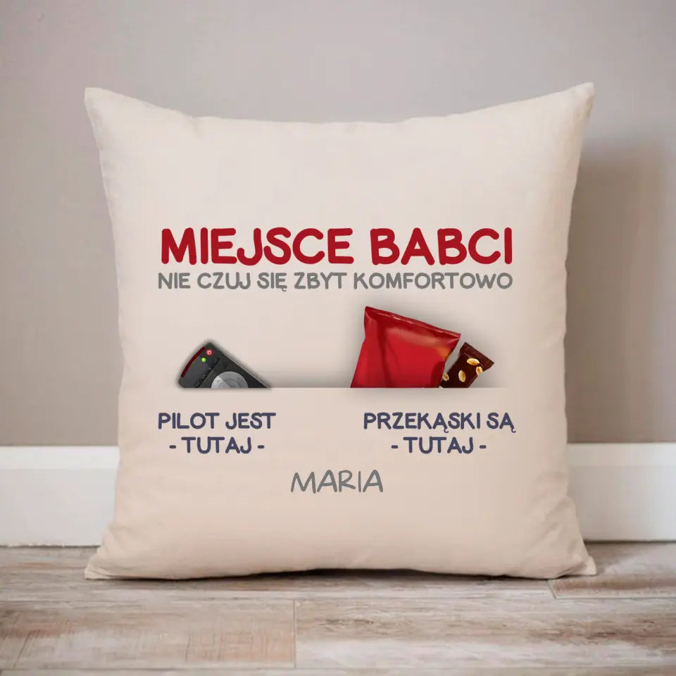 Miejsce babci. Nie czuj się zbyt komfortowo