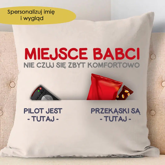 Miejsce babci. Nie czuj się zbyt komfortowo