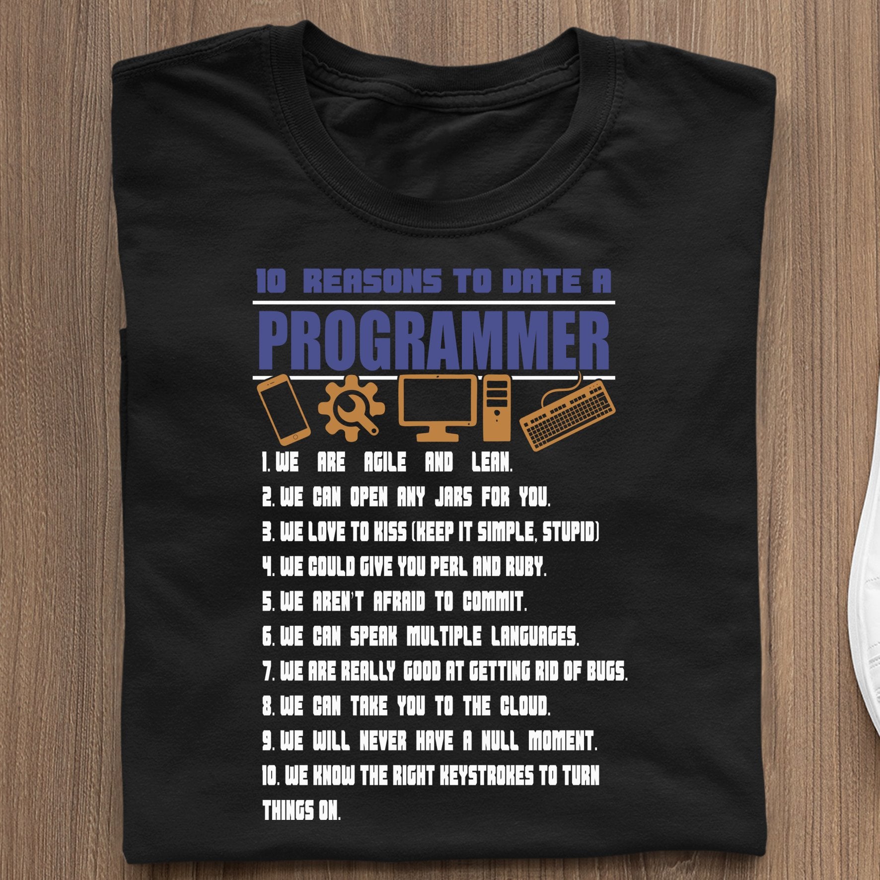 Programista Prezent Koszulka 10 Reasons To Date A Programmer