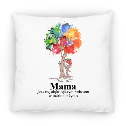 Mama jest najpiękniejszym kwiatem w bukiecie życia