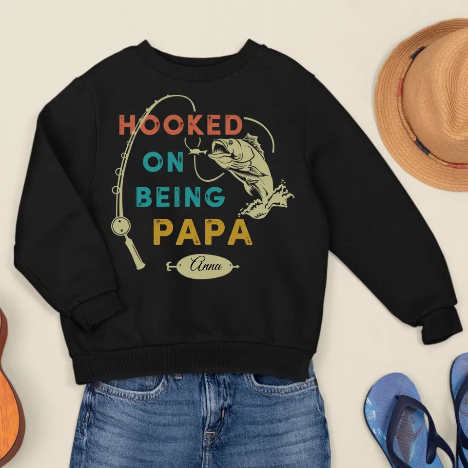 Hooked on being papa