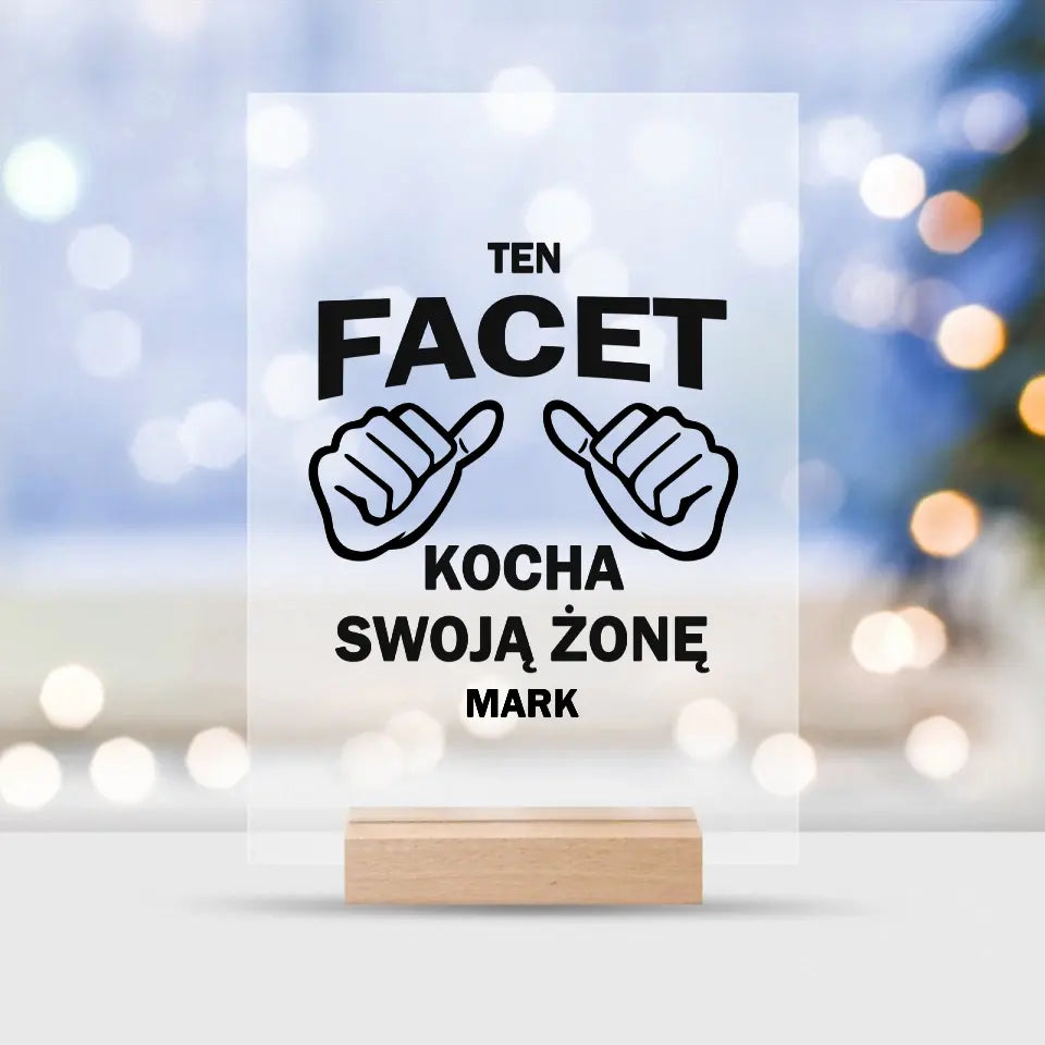 Ten facet kocha swoją żonę