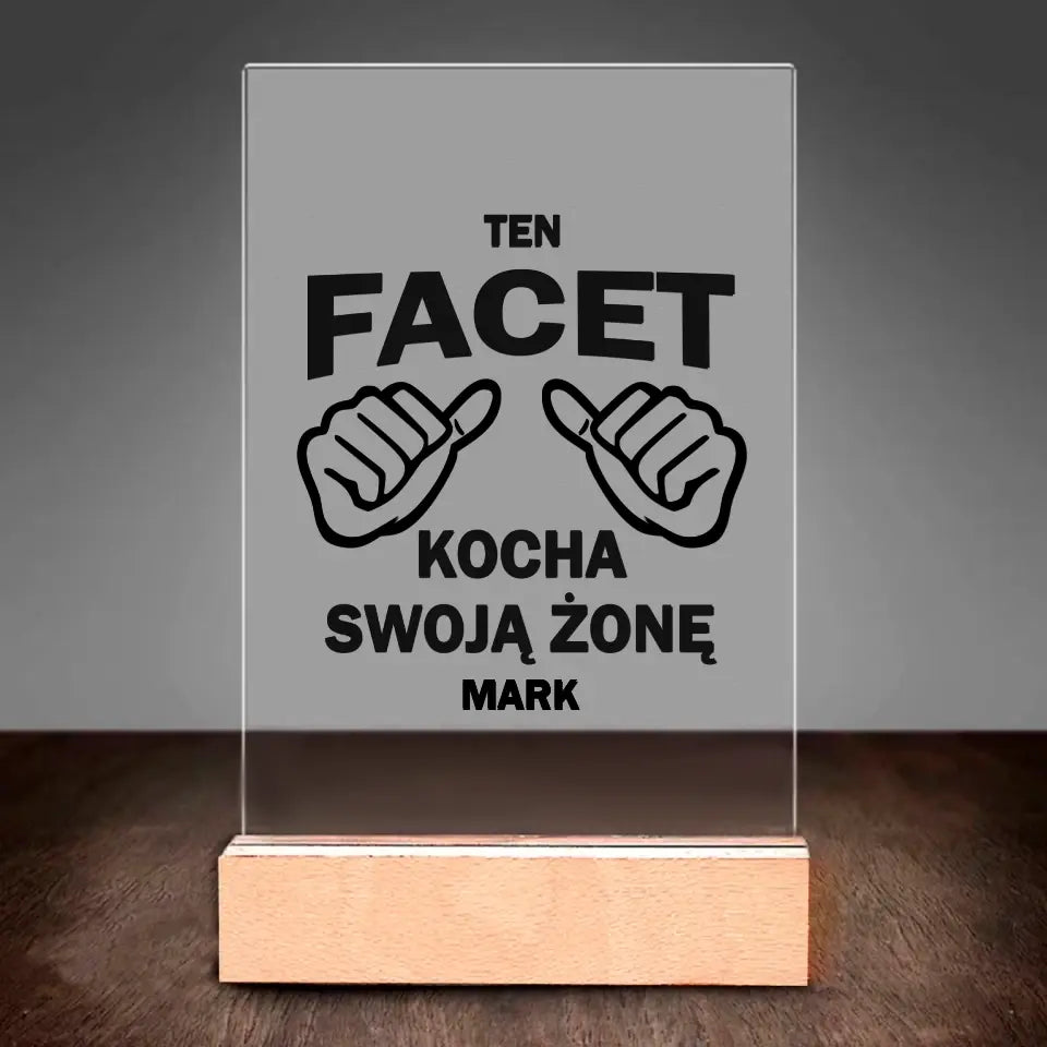 Ten facet kocha swoją żonę