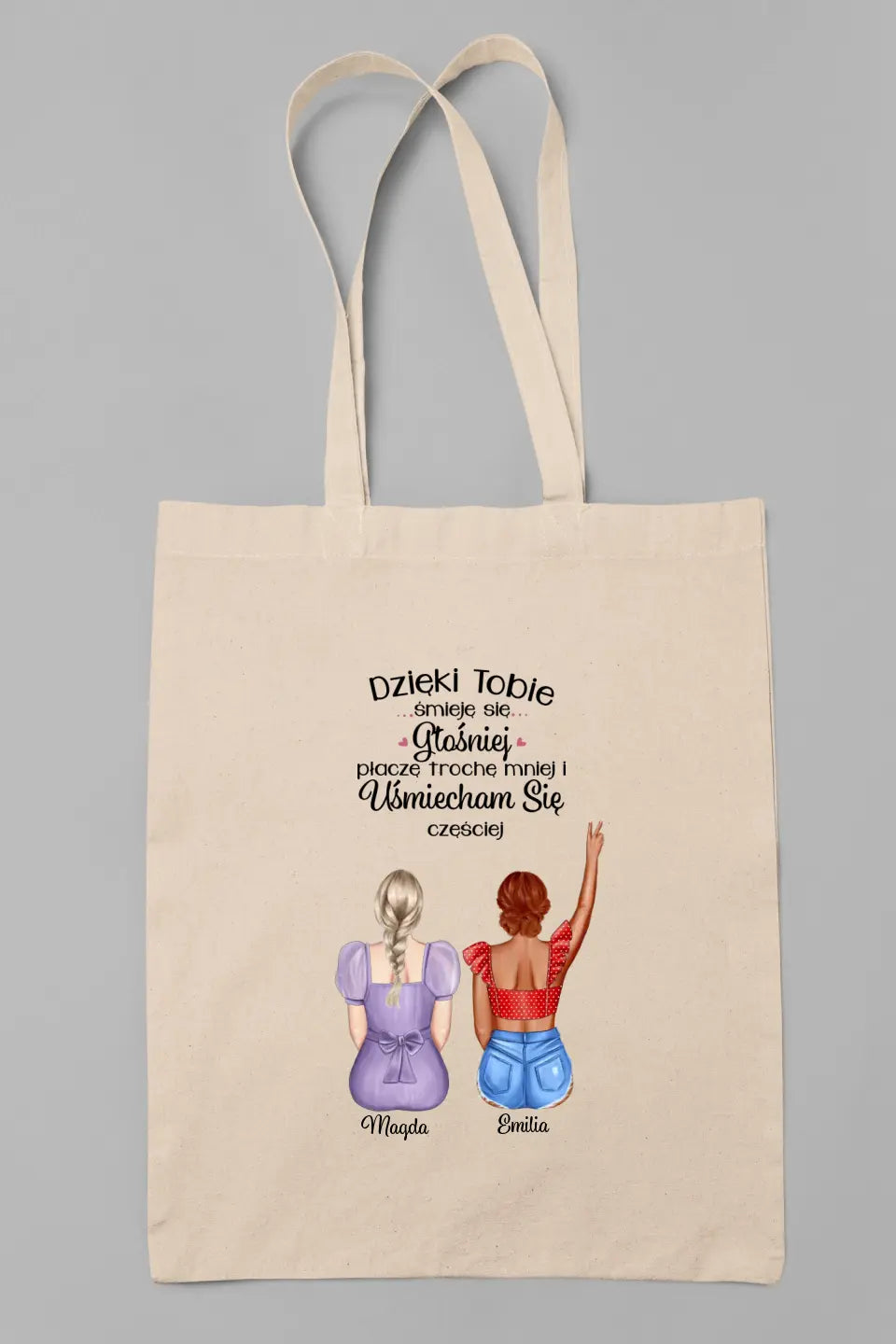 Dla siostry Dzięki Tobie śmieję się głośniej