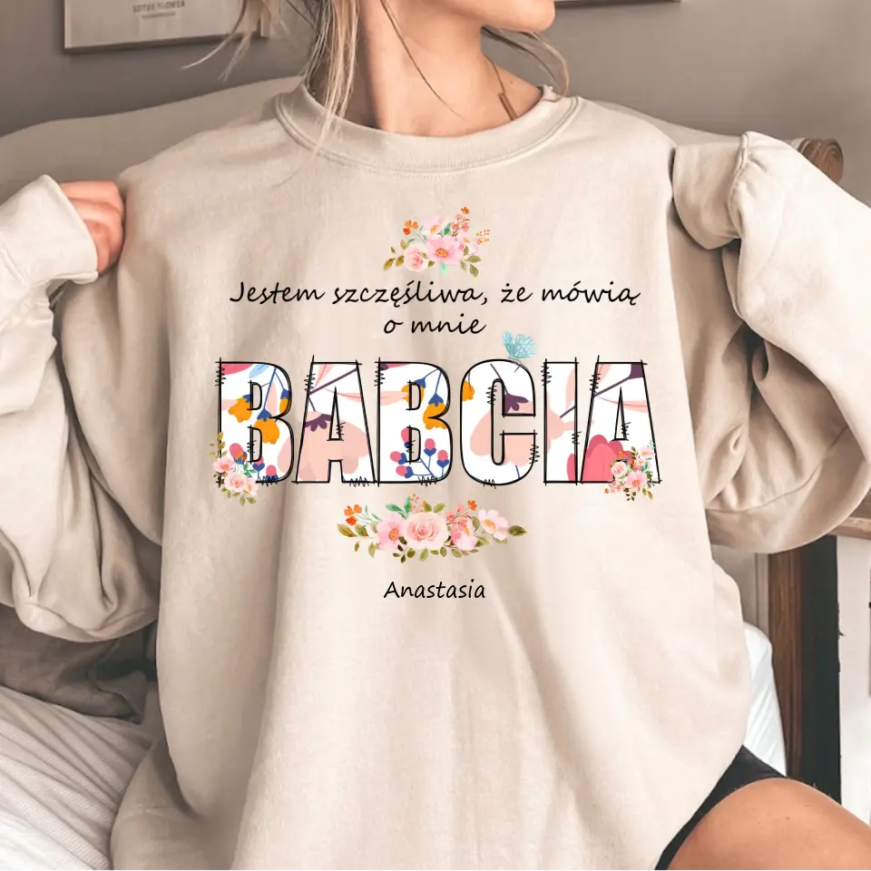 Jestem szczęśliwa, że mówią o mnie babcia