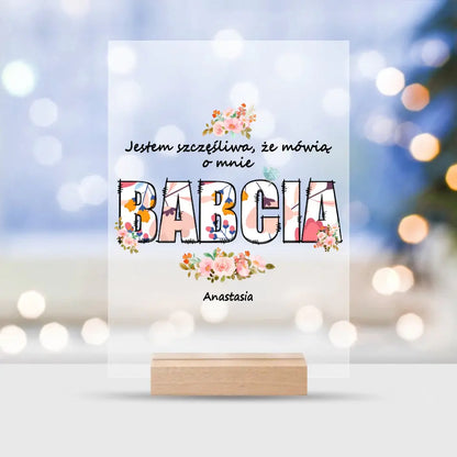 Jestem szczęśliwa, że mówią o mnie babcia