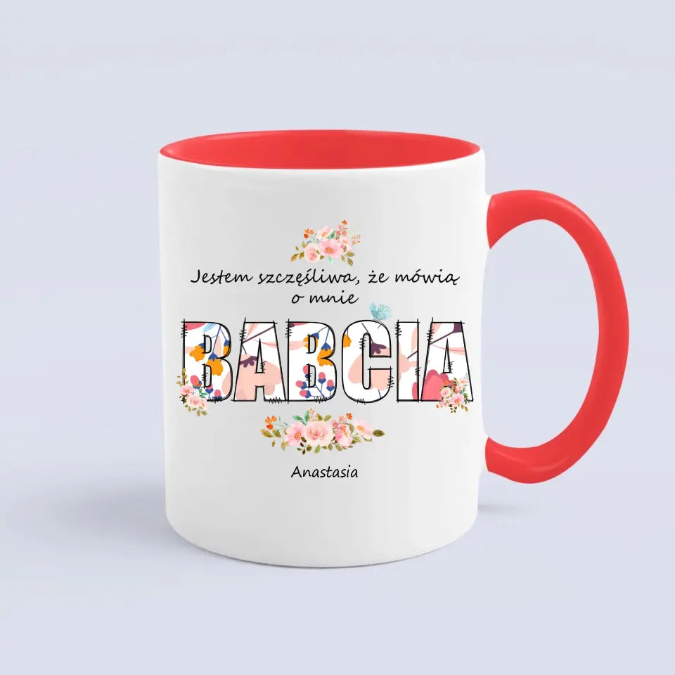 Jestem szczęśliwa, że mówią o mnie babcia