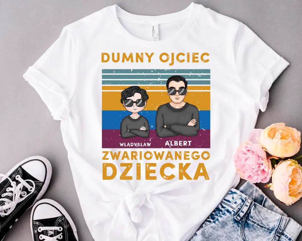 Dumny ojciec zwariowanego dziecka