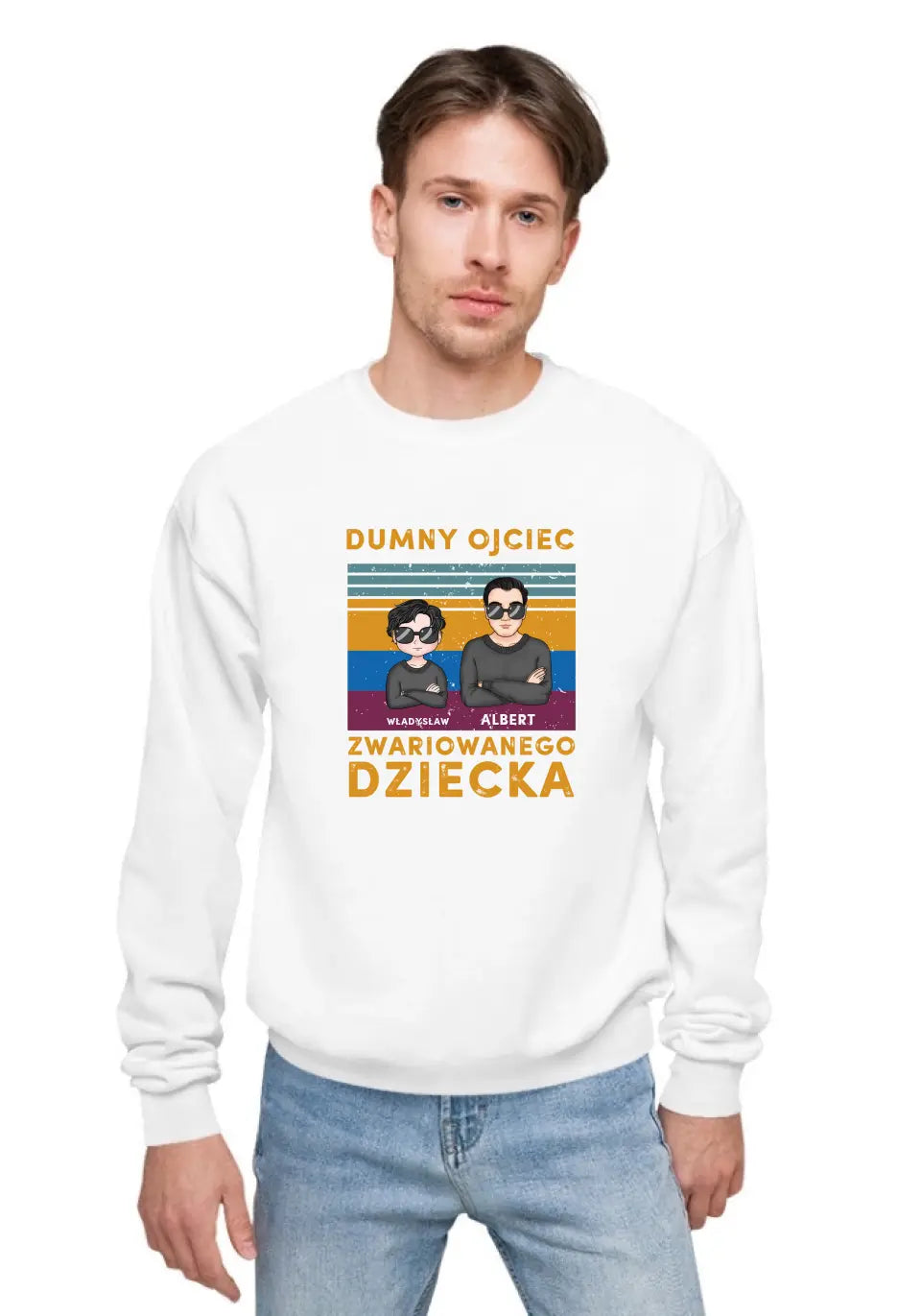 Dumny ojciec zwariowanego dziecka