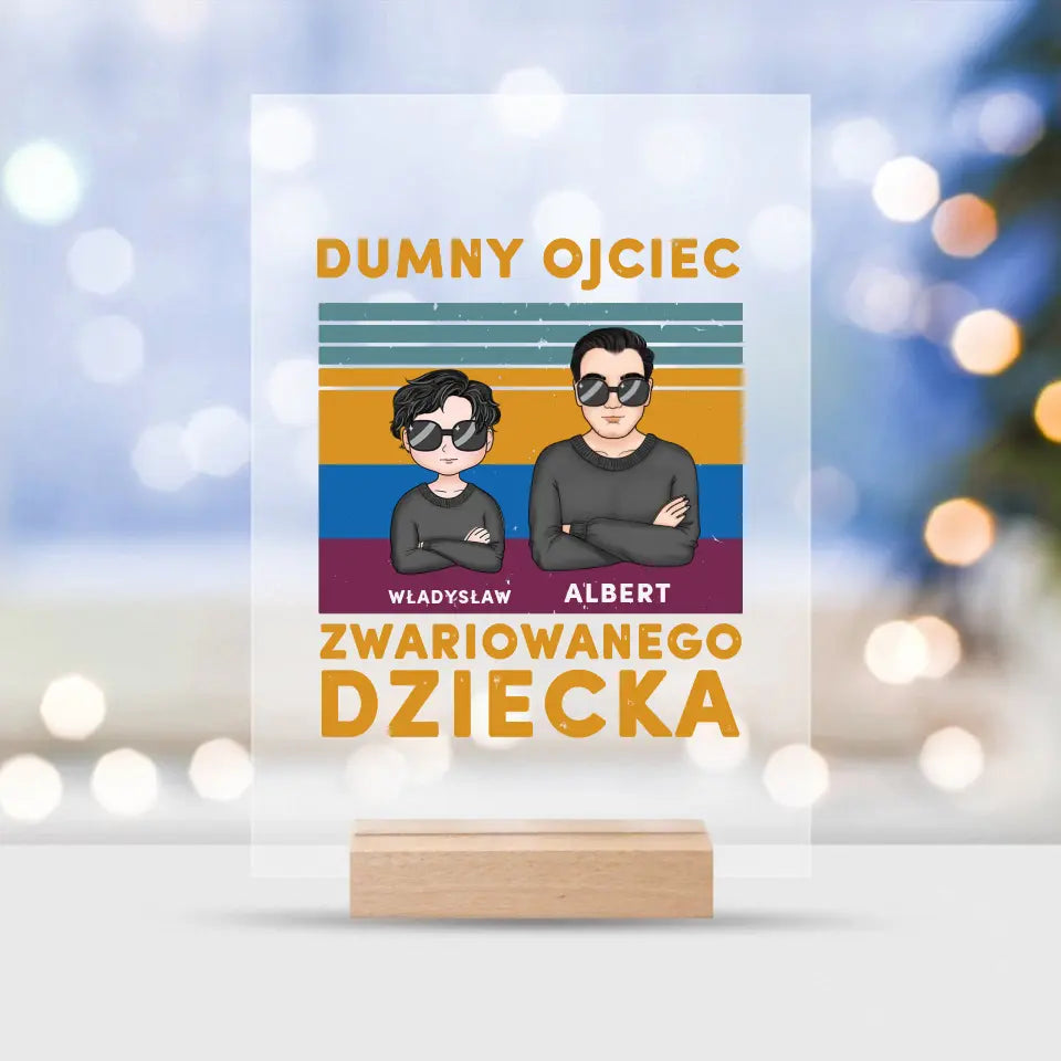 Dumny ojciec zwariowanego dziecka