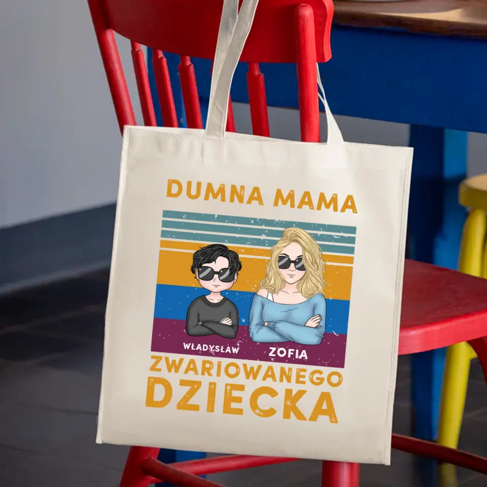 Dumna mama zwariowanego dziecka