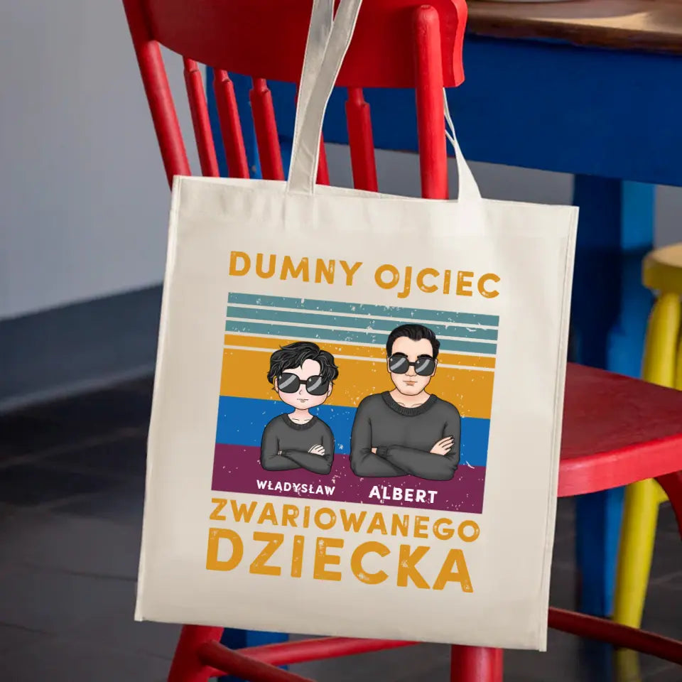 Dumny ojciec zwariowanego dziecka