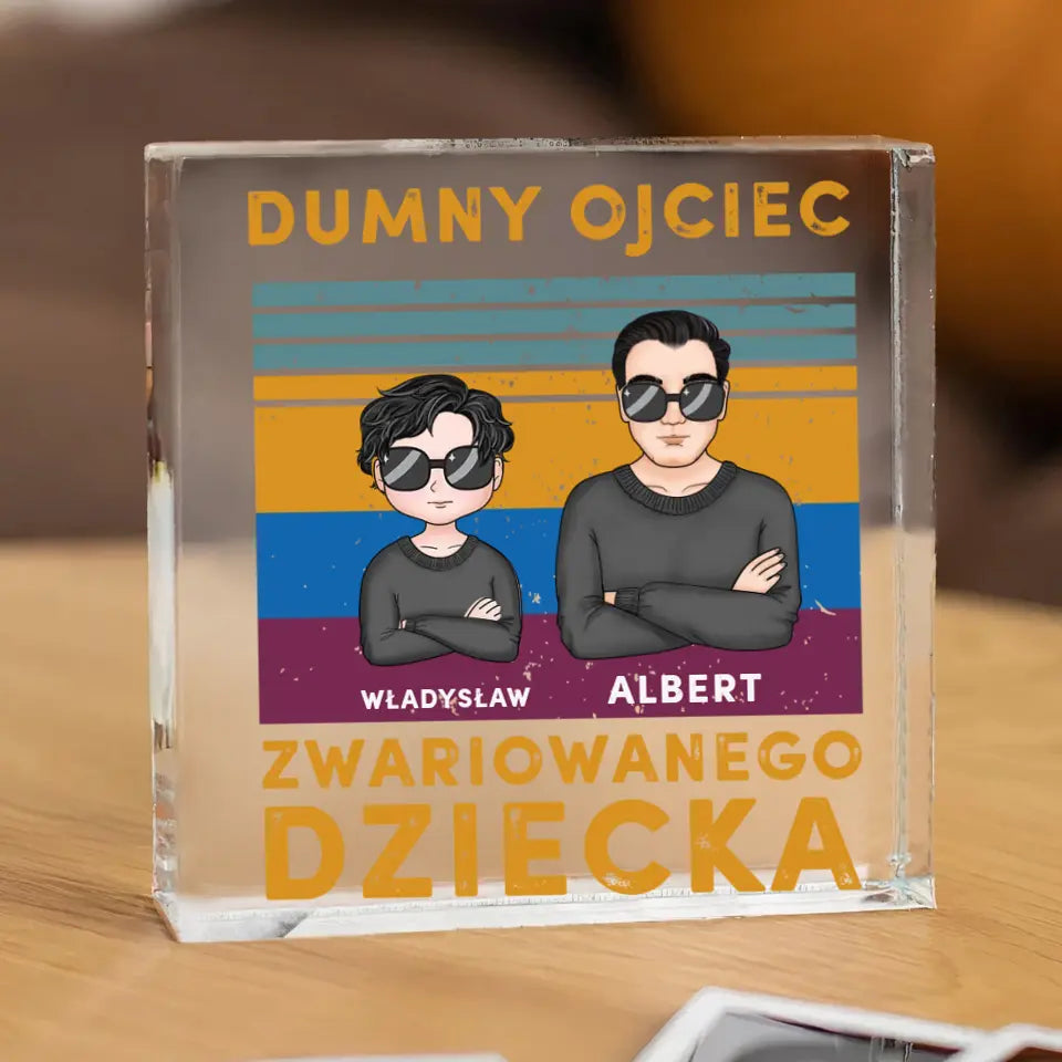 Dumny ojciec zwariowanego dziecka