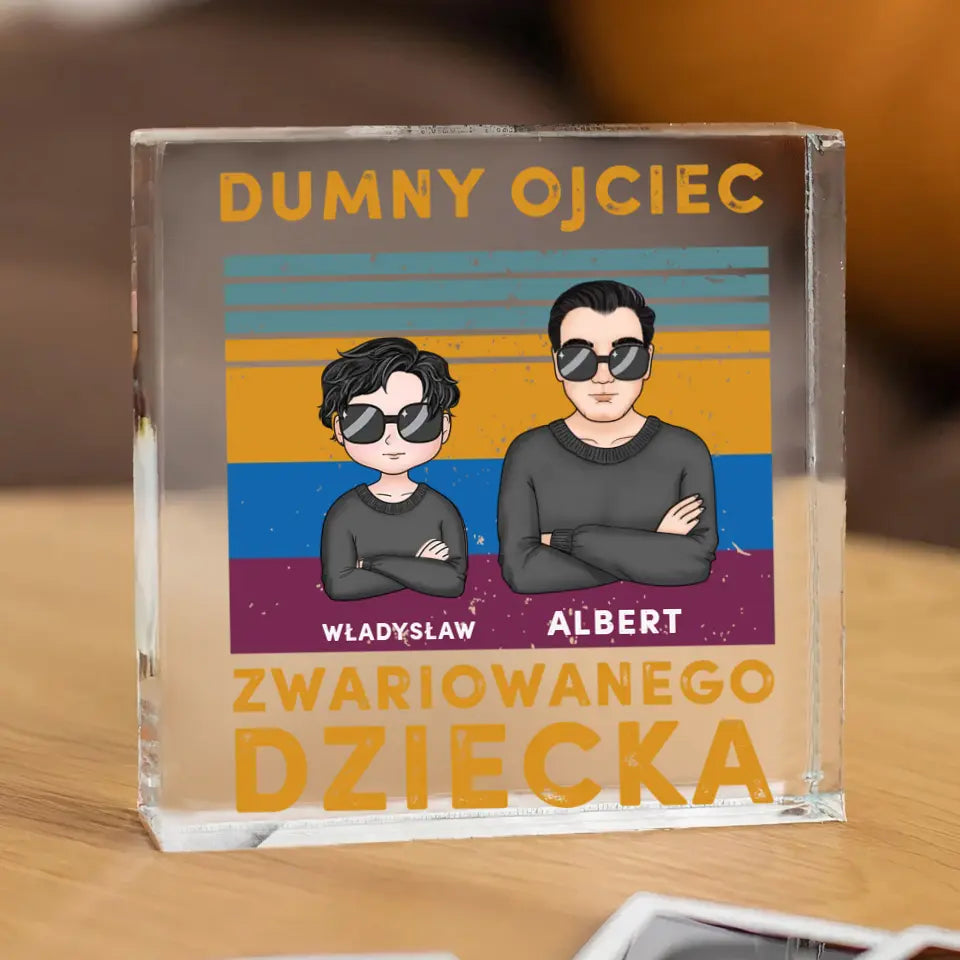 Dumny ojciec zwariowanego dziecka