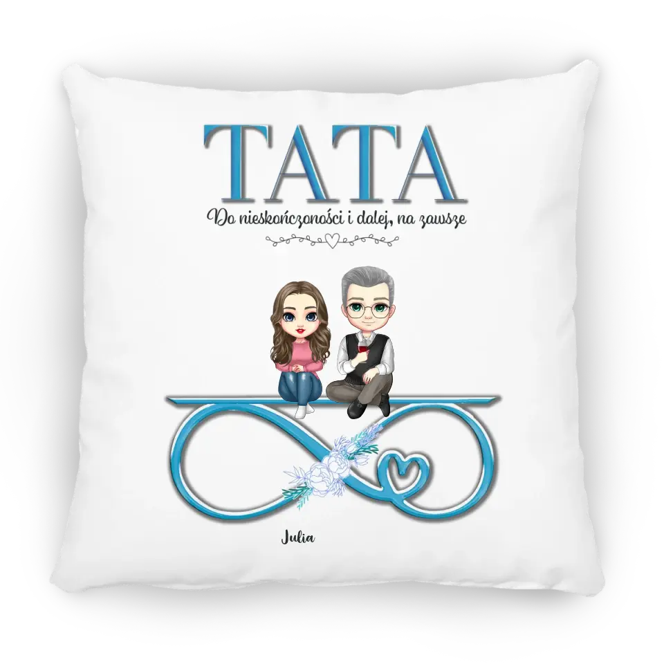 Szkło akrylowe - Tata na zawsze