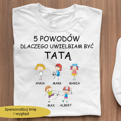 5 powodów Dlaczego uwielbiam być tatą
