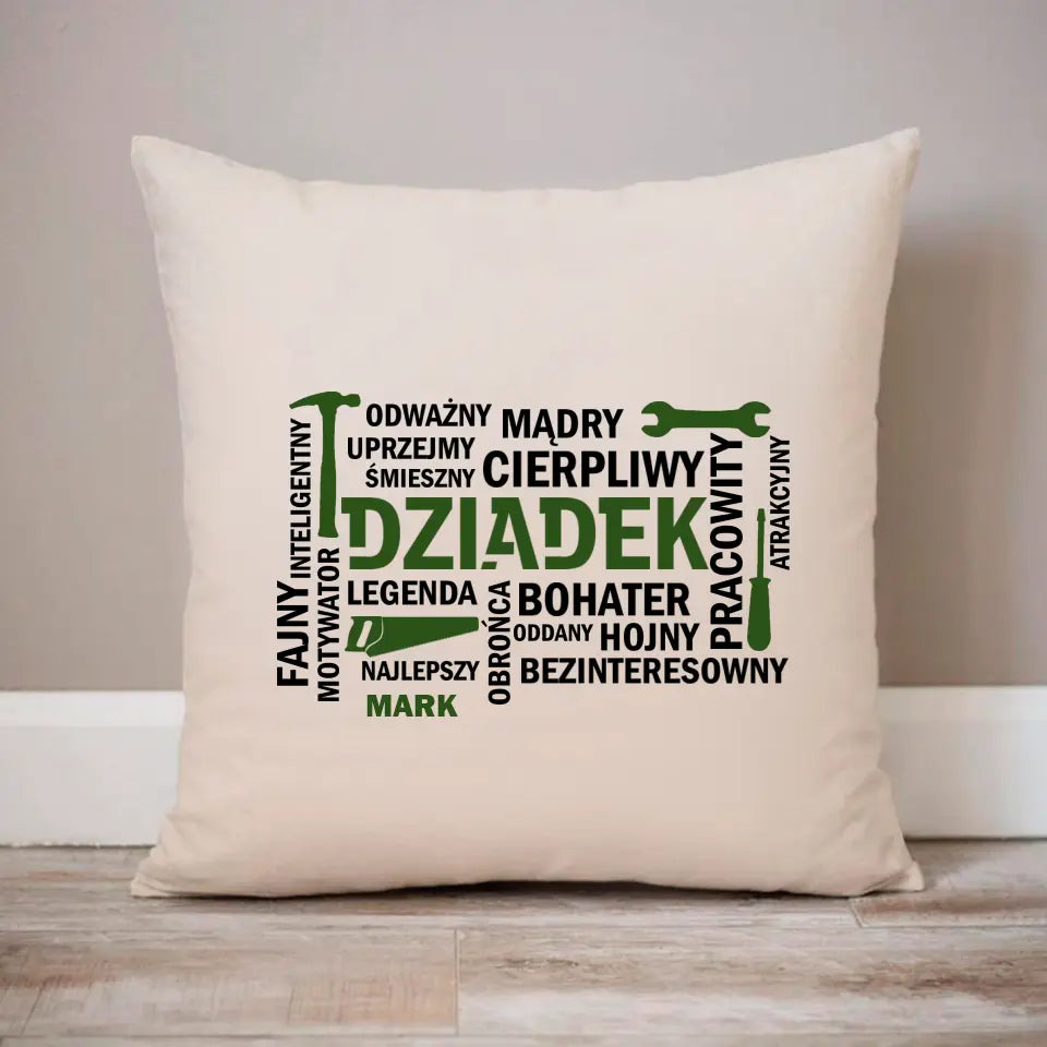 Dziadek hojny, motywator, cierpliwy