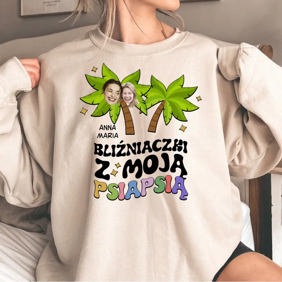 Bliźniaczki z moją psiapsią