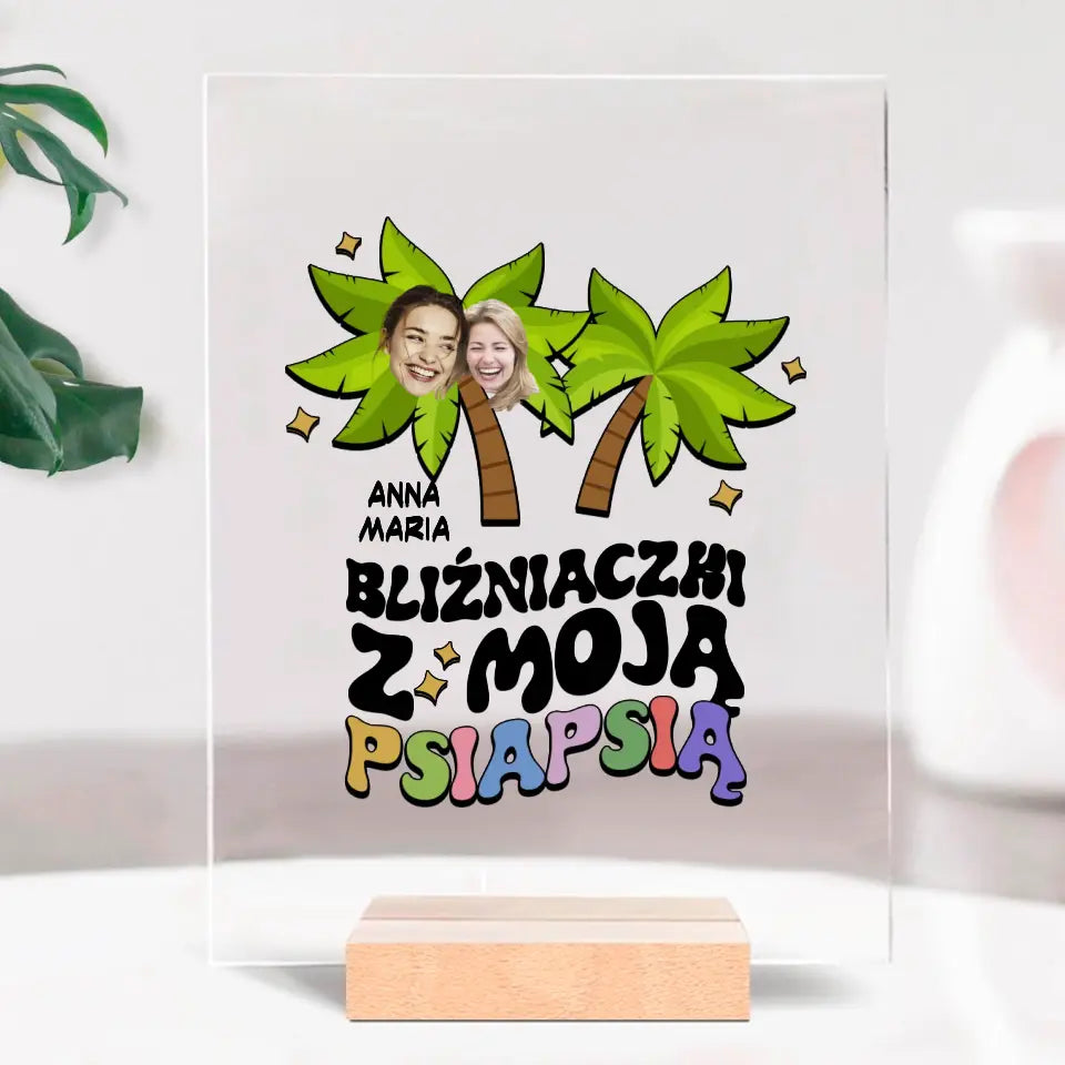 Bliźniaczki z moją psiapsią