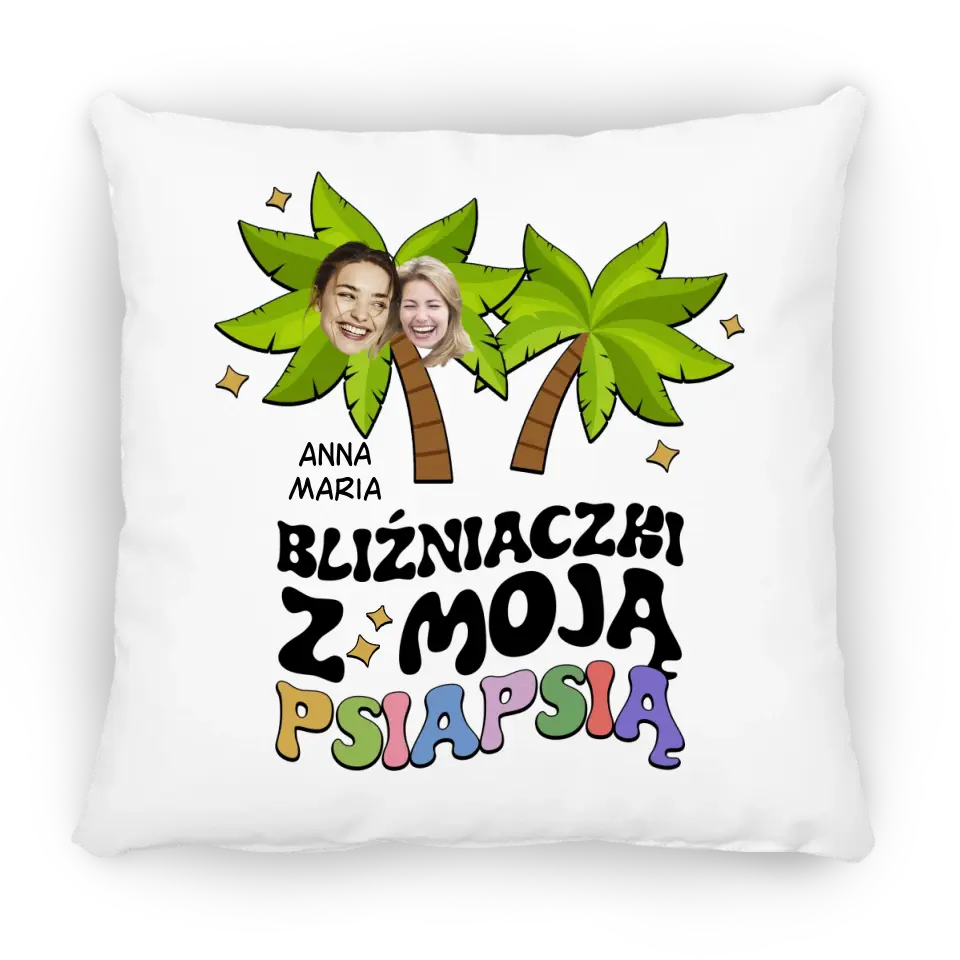 Bliźniaczki z moją psiapsią