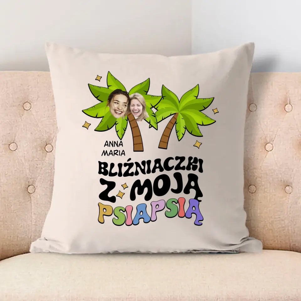 Bliźniaczki z moją psiapsią