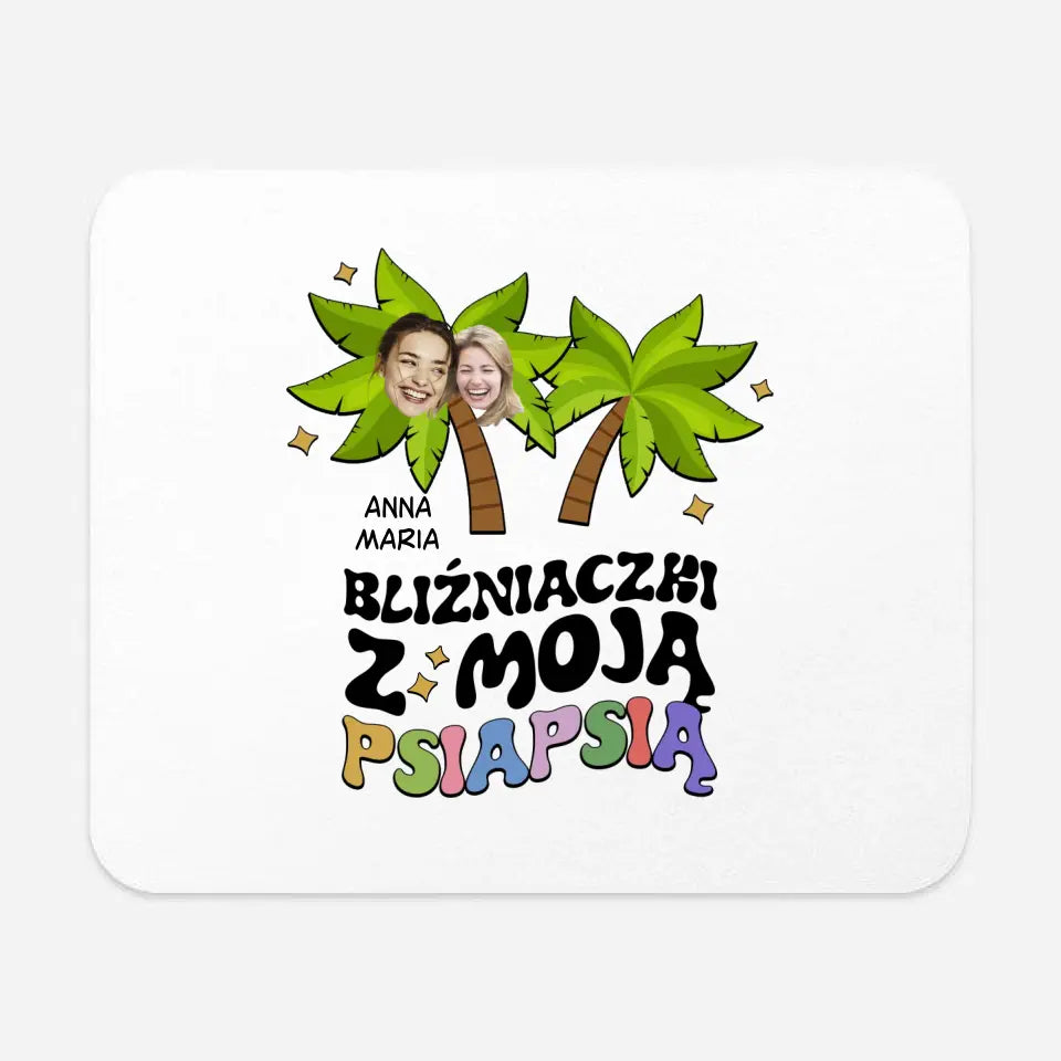 Bliźniaczki z moją psiapsią