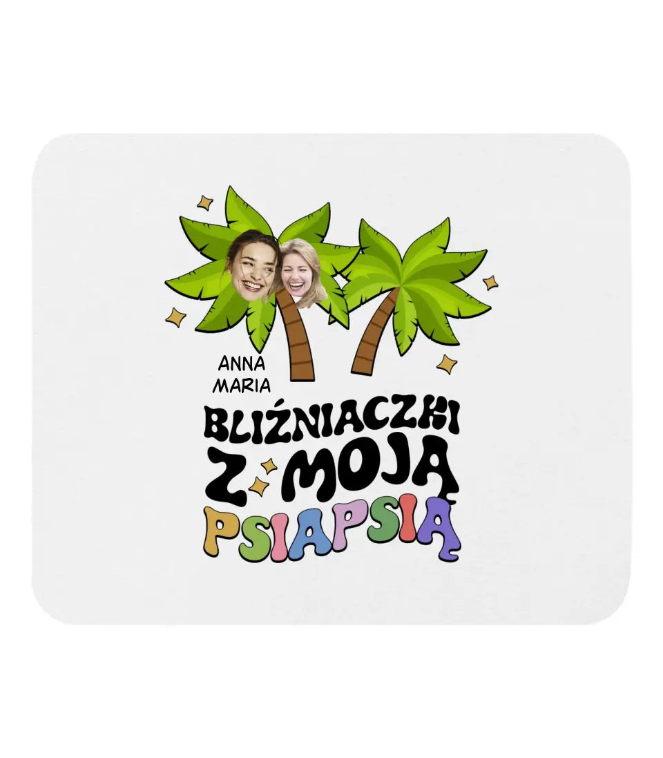 Bliźniaczki z moją psiapsią