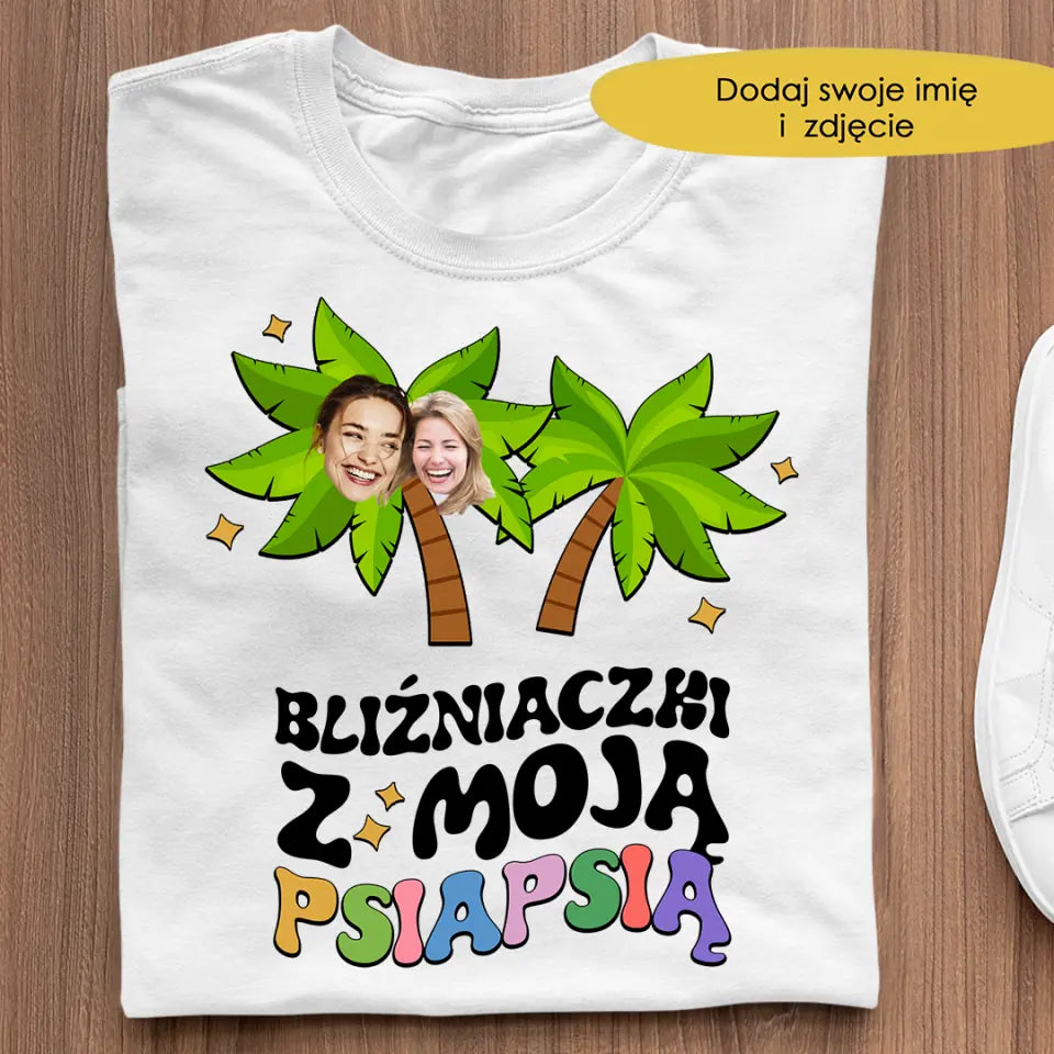 Bliźniaczki z moją psiapsią