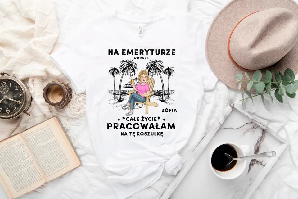 Сałe życie pracowałam na tę koszulkę