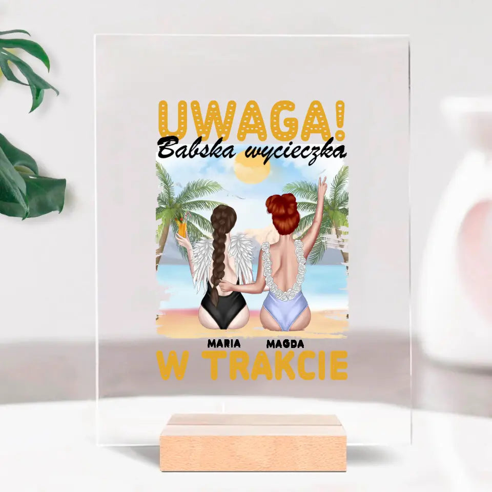 Uwaga! Babska wycieczka w trakcie