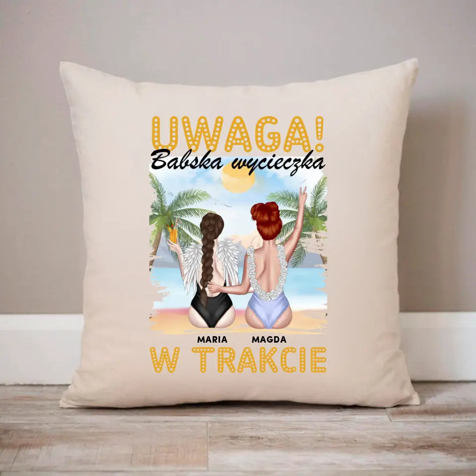 Uwaga! Babska wycieczka w trakcie