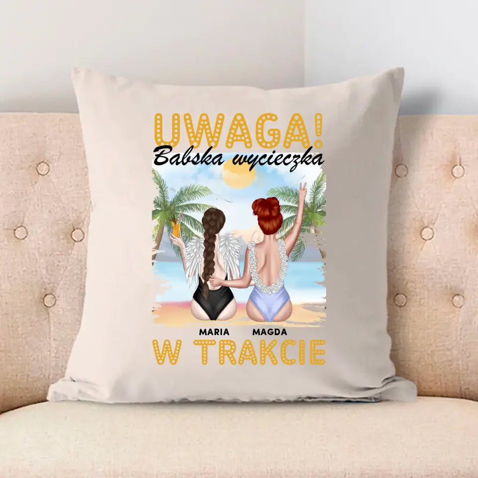 Uwaga! Babska wycieczka w trakcie